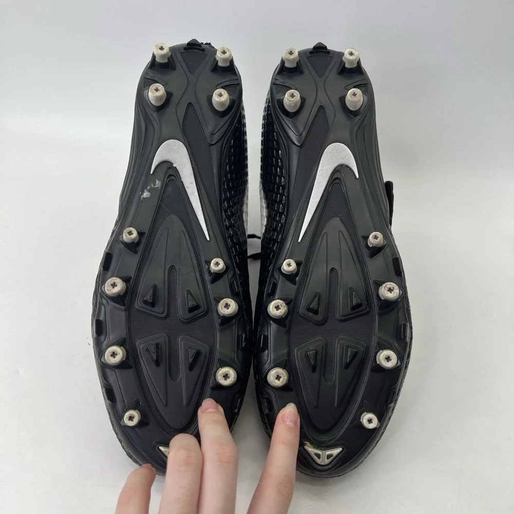 Nike Lunar Beast Strike Pro Size 11.5 Cleats Black Football 847549-11